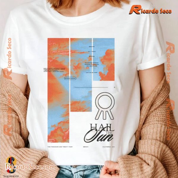 Hail The Sun Clouds California Usa 2024 Graphic Unisex Shirt, Comfort Color Classic Men Shirt