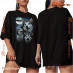 Happy National Dog Day Nanook, Dog Shirt, Classic Men Shirt, V-neck Ladies b