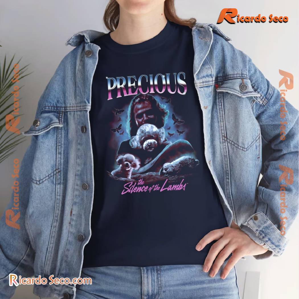 Happy National Dog Day Precious The Silence Of The Lambs Graphic T-shirt, Dog Shirt, Classic Men Shirt b Happy National Dog Day Precious The Silence Of The Lambs Graphic T-shirt, Dog Shirt, Classic Men Shirt b