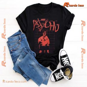 Hardy Psycho Portrait Unisex T-shirt, Classic Men Shirt