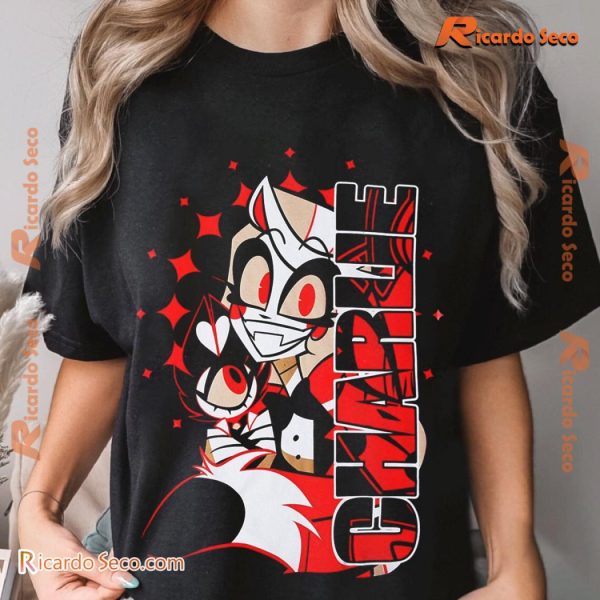 Hazbin Hotel Charlie Graphic Unisex Tee, Classic Men Shirt