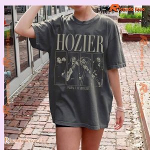 Hozier Unreal Unearth Photo Tour 2024 Printed Unisex T-shirt, Classic Men Shirt a