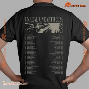 Hozier Unreal Unearth Photo Tour 2024 Printed Unisex T-shirt, Classic Men Shirt b