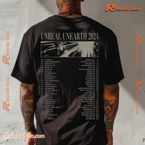 Hozier Unreal Unearth Photo Tour 2024 Printed Unisex T-shirt, Classic Men Shirt c