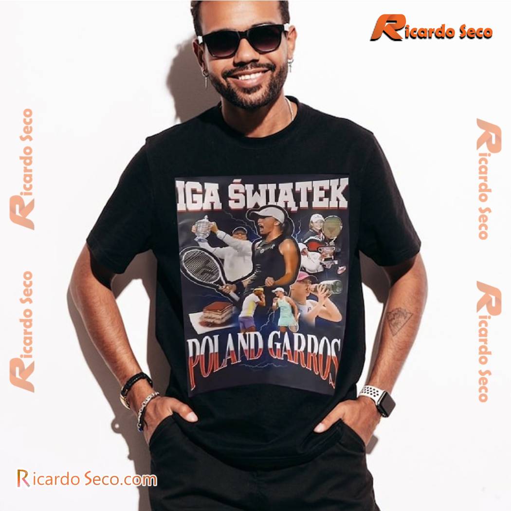 Iga Natalia Świątek Poland Garros Gift For Fan Classic Men T-shirt, V-neck Ladies a Iga Natalia Świątek Poland Garros Gift For Fan Classic Men T-shirt, V-neck Ladies a