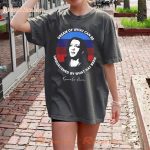 Kamala Harris 2024 What Can Be Unburdened Retro Sunset Graphic Unisex T-shirt, Classic Men Shirt