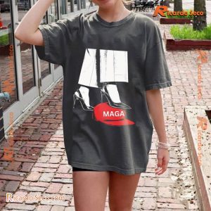 Kamala Harris Heels Stepping On Maga Hat Graphic Tee, Comfort Color Shirt, Gift For Men And Women Shirt