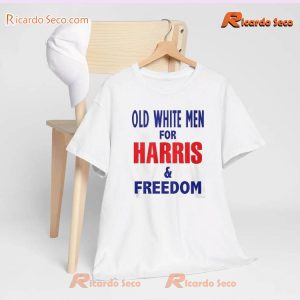 Kamala Harris Old White Men For Harris & Freedom For Men And Women, Unisex T-shirt b