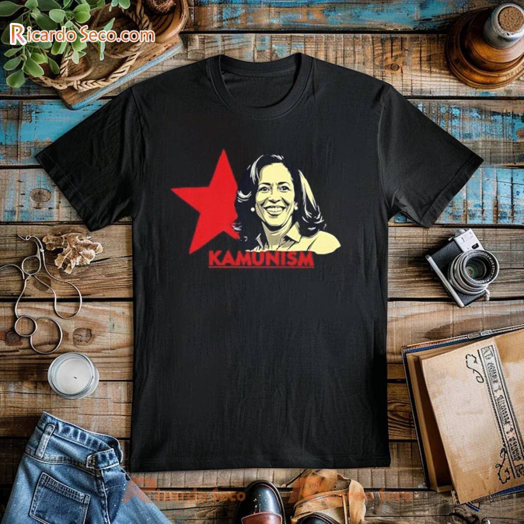 Kamunism Kamala Harris 2024 Elections Graphic Unisex Tee, Classic Men Shirt, V-neck Ladies b Kamunism Kamala Harris 2024 Elections Graphic Unisex Tee, Classic Men Shirt, V-neck Ladies b