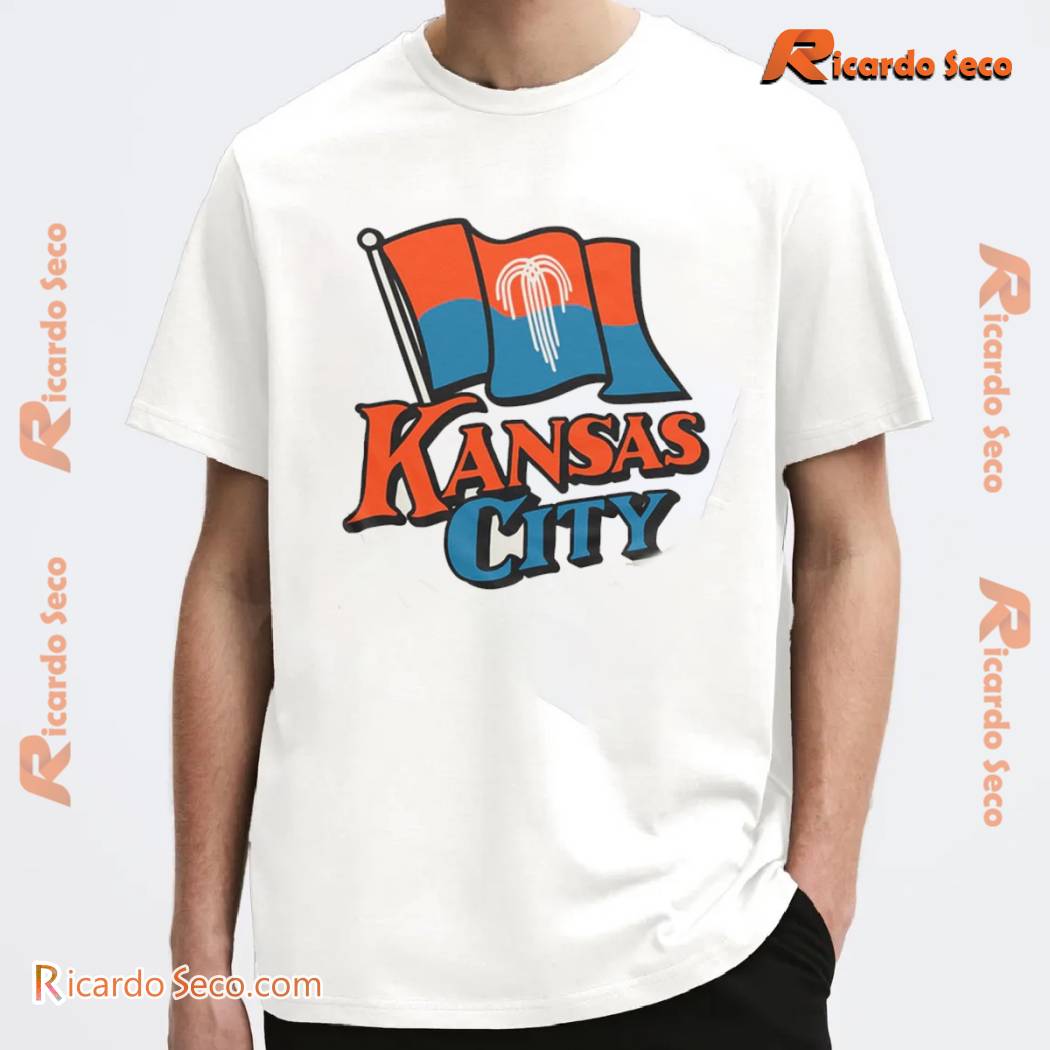 Kansas City, Missouri Flag Graphic Tee, Gift For Fan, Classic Men Shirt Kansas City, Missouri Flag Graphic Tee, Gift For Fan, Classic Men Shirt