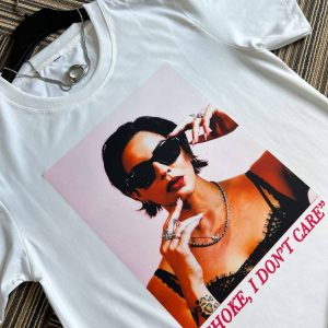 Katie Maloney Choke I Don't Care Shirt,v-neck Ladies