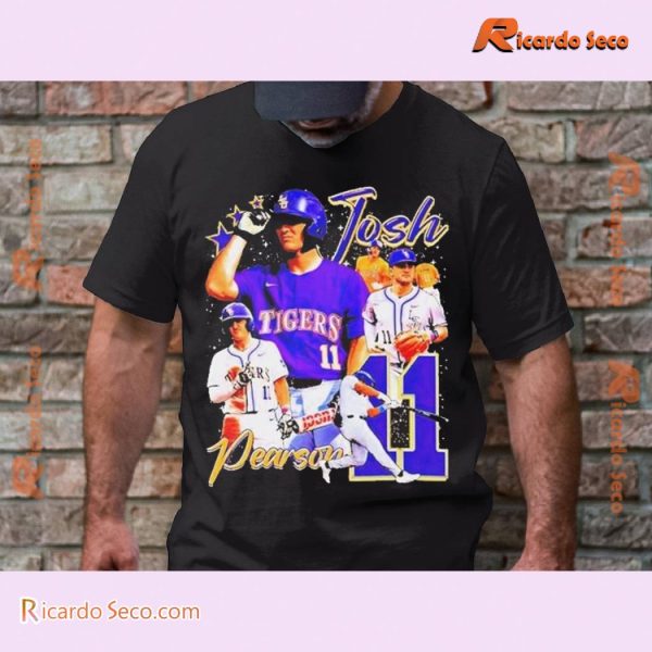 Lsu Tigers Baseball Josh Pearson 11 Gift For Fan Shirt, Classic Men Shirt