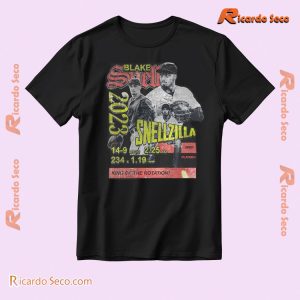 MLB San Francisco Giants Blake Snell '23 C.y. Snellzilla King Of The Rotation Unisex Shirt, Classic Men Shirt