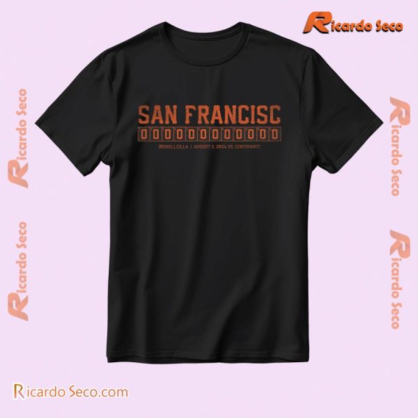 MLB San Francisco Giants Blake Snell San Francisc00000000000 Vs Cincinnati August 2, 2024 Graphic Unisex T-shirt, Hoodie, Long Sleeve