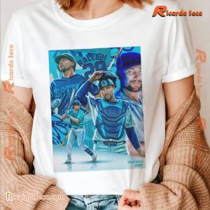 MLB Seattle Mariners Big Dumper Cal Raleigh 29 Poster Vintage Unisex T-shirt, Classic Men Shirt a