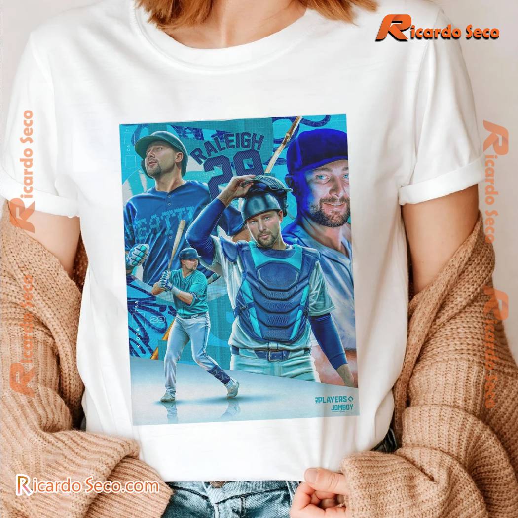 MLB Seattle Mariners Big Dumper Cal Raleigh 29 Poster Vintage Unisex T-shirt, Classic Men Shirt a MLB Seattle Mariners Big Dumper Cal Raleigh 29 Poster Vintage Unisex T-shirt, Classic Men Shirt a