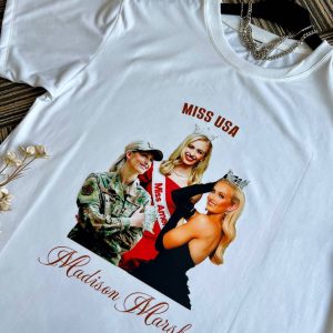 Madison Marsh Miss Usa 2024 T-shirt, V-neck Ladies a