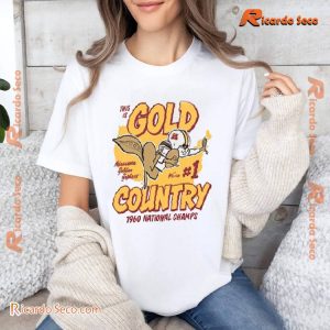 Minnesota Football This Is Gold Country 1960 National Champs Unisex T-shirt, V-neck Ladies b