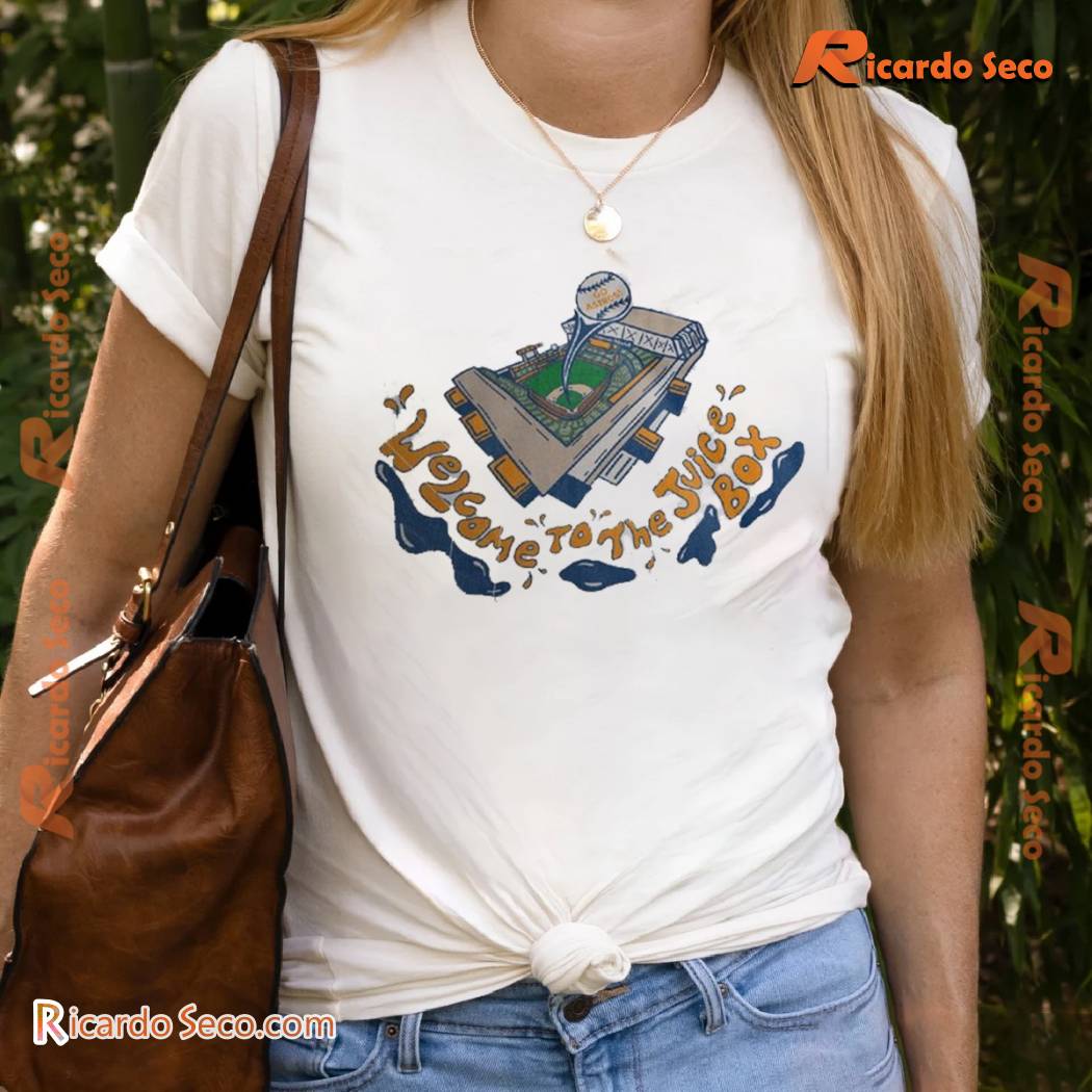 Mlb Houston Astros Welcome To The Juice Box Artist Designed T-shirt August 20 Shirt For Fan, Classic Men Shirt a