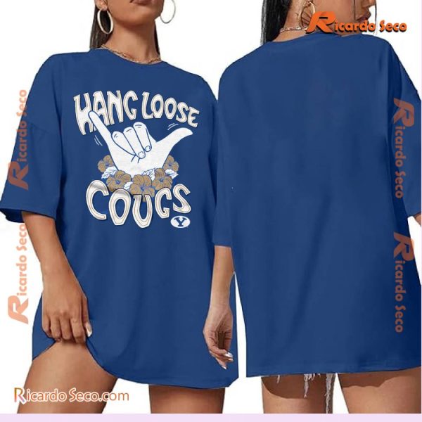 NCAA Byu Cougars Hang Loose Graphic Unisex T-shirt, Classic Men Shirt