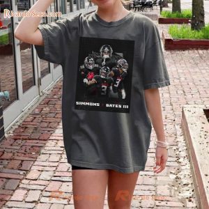 NFL Atlanta Falcons Justin Simmons X Jessie Bates III Graphic Tee, Gift For Fan, Classic Men Shirt a