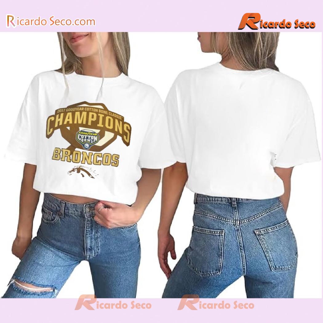 NFL Broncos 2017 Goodyear Cotton Bowl Classic Champions Graphic Unisex T-shirt, Classic Men Shirt NFL Broncos 2017 Goodyear Cotton Bowl Classic Champions Graphic Unisex T-shirt, Classic Men Shirt