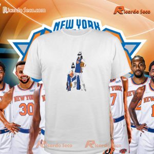 New York Knicks G-iii 4her By Carl Banks Women's Basketball Girls Gift For Fan Unisex T-shirt, Women's V-neck