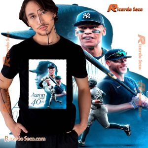 New York Yankees Aaron Judge Hits 40th Home Run For Yankees Graphic Classic Men Shirt a