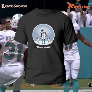 Nfl Miami Dolphins Jaylen "Waddle" Waddle Graphic Unisex T-shirt, Women's V-neck