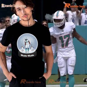 Nfl Miami Dolphins Jaylen "Waddle" Waddle Graphic Unisex T-shirt, Women's V-neck a