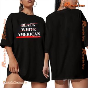 Not Black White American The Officer Tatum Graphic Unisex T-shirt, Comfort Color Shirt, Classic Men Shirt b