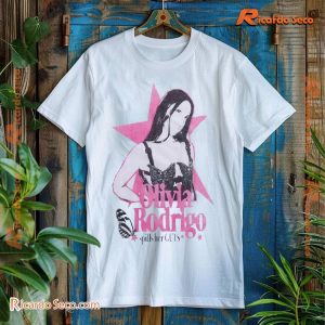 Olivia Rodrigo Guts Pink Star Gift For Music Fan Unisex T-shirt, V-neck Ladies b