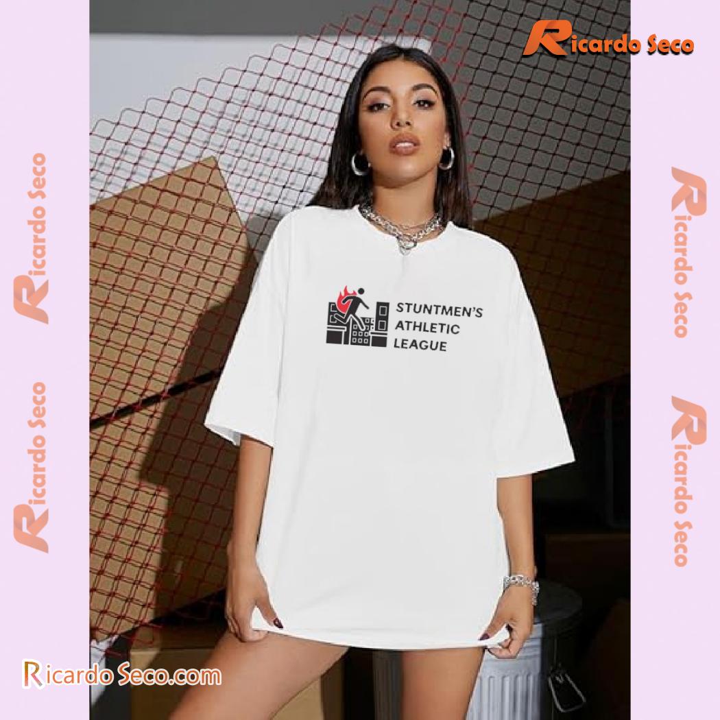 Only Murders In The Building Stuntmen's Athletic League Graphic Shirt, Classic Men Shirt a Only Murders In The Building Stuntmen's Athletic League Graphic Shirt, Classic Men Shirt a