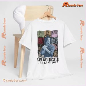 Sam Winchester The Eras Tour Gift For Fan, Graphic Unisex T-shirt, Classic Men Shirt a