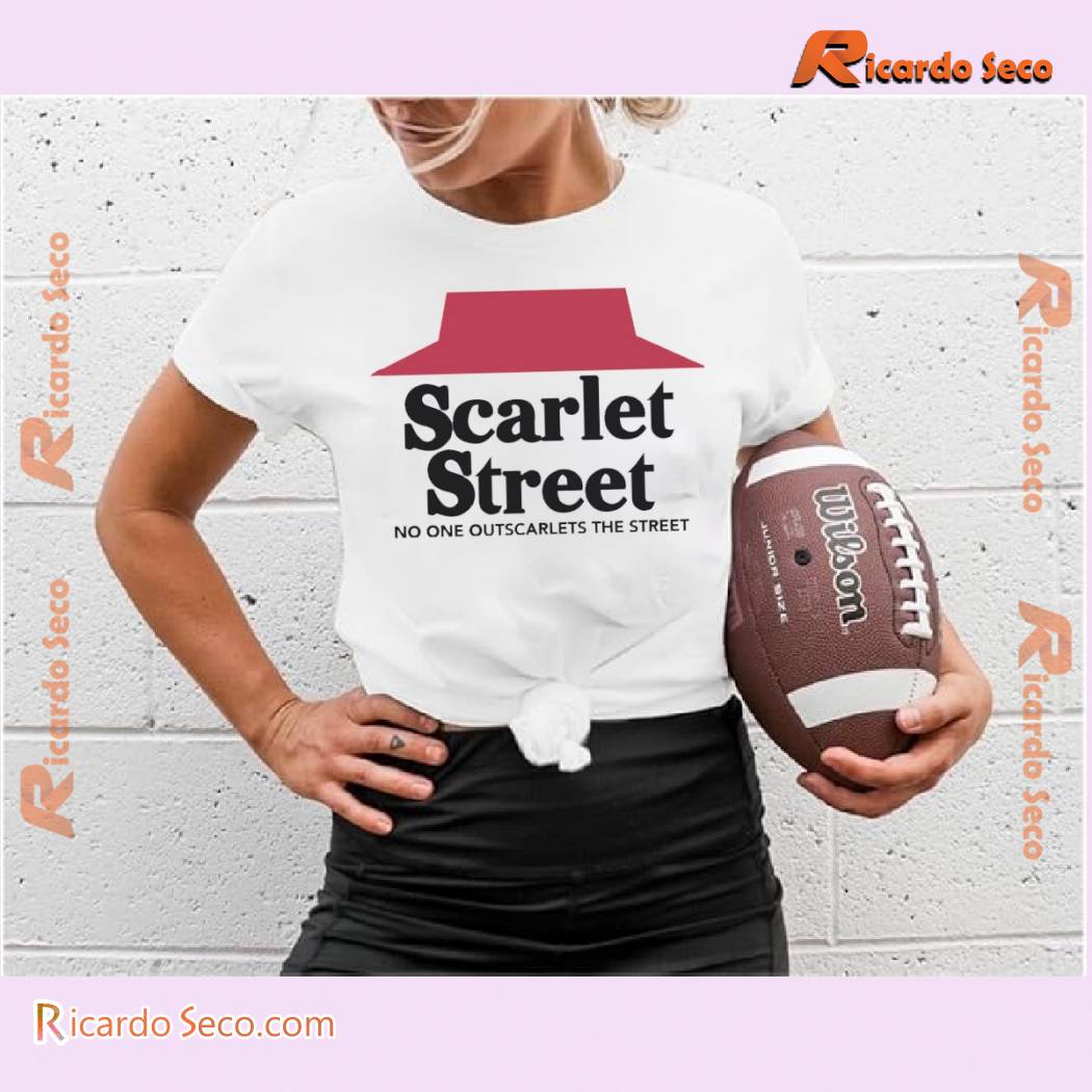 Scarlet Street No One Outscarlets The Street Graphic Shirt, Gift For Fan Classic Men Shirt a Scarlet Street No One Outscarlets The Street Graphic Shirt, Gift For Fan Classic Men Shirt a