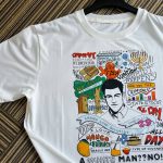 Schmidt Quote New Girl Show Graphic T-shirt, V-neck Ladies a