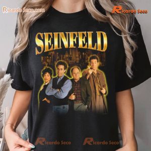 Seinfeld Cast Heartthrob Graphic Vintage Unisex T-shirt, Classic Men Shirt