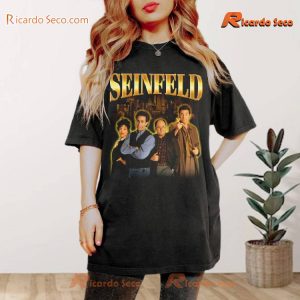 Seinfeld Cast Heartthrob Graphic Vintage Unisex T-shirt, Classic Men Shirt a