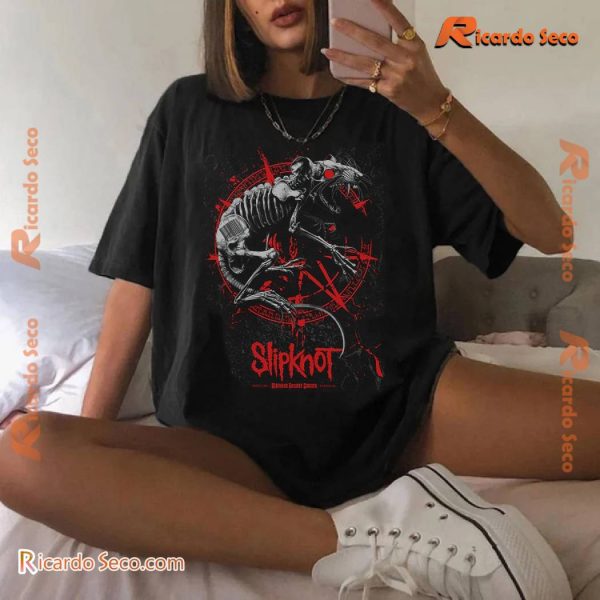 Slipknot 2024 Tour New York Graphic Gift For Fan Unisex T-shirt, Classic Men Shirt a