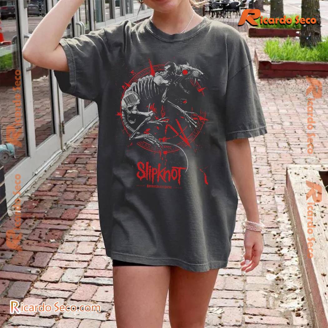 Slipknot 2024 Tour New York Graphic Gift For Fan Unisex T-shirt, Classic Men Shirt b Slipknot 2024 Tour New York Graphic Gift For Fan Unisex T-shirt, Classic Men Shirt b