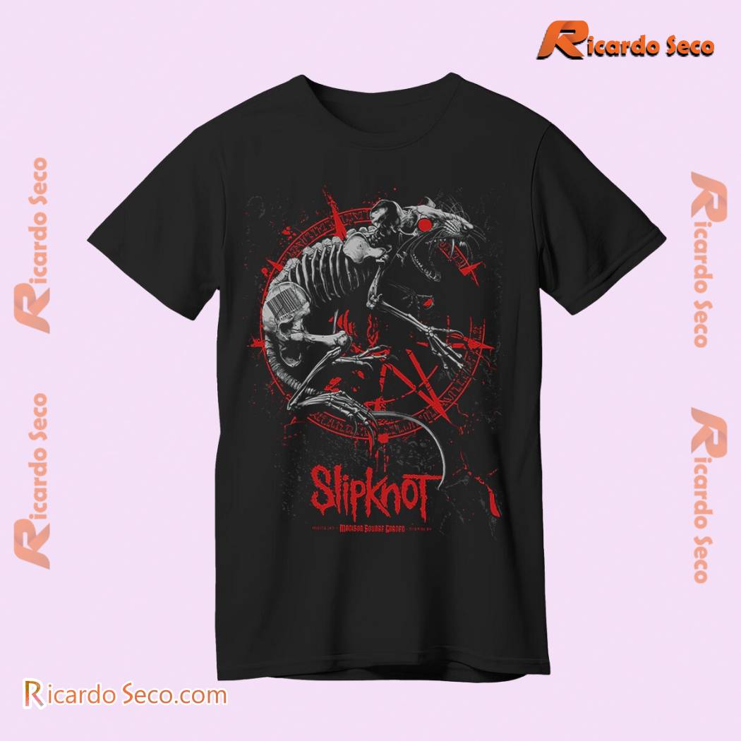 Slipknot 2024 Tour New York Graphic Gift For Fan Unisex T-shirt, Classic Men Shirt Slipknot 2024 Tour New York Graphic Gift For Fan Unisex T-shirt, Classic Men Shirt