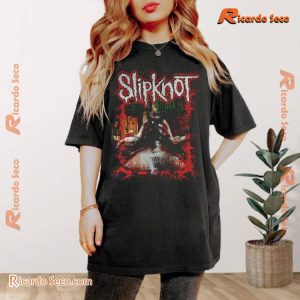 Slipknot Electric Chair Splatter Vintage Shirt, Classic Men Shirt