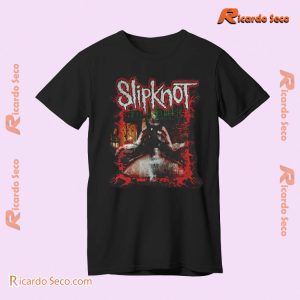 Slipknot Electric Chair Splatter Vintage Shirt, Classic Men Shirt a