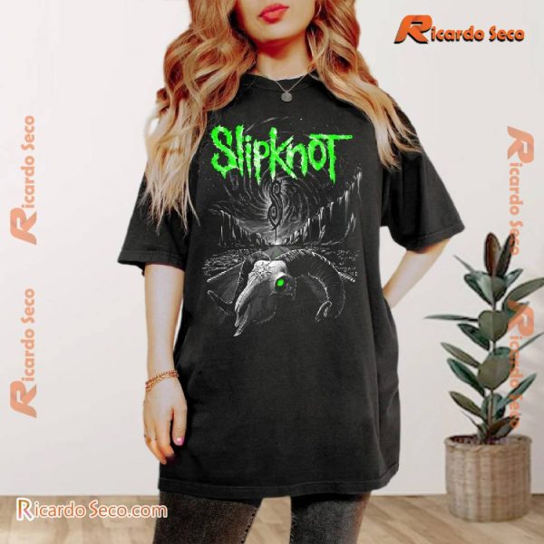 Slipknot Goat Live 4.25.24 Pappy Harriet's Pioneertown CA Event Graphic Unisex T-shirt, Classic Men Shirt