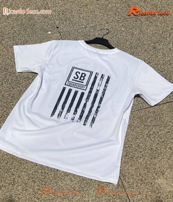 Squarebody Truck Usa Flag Truck T-shirt, V-neck Ladies a