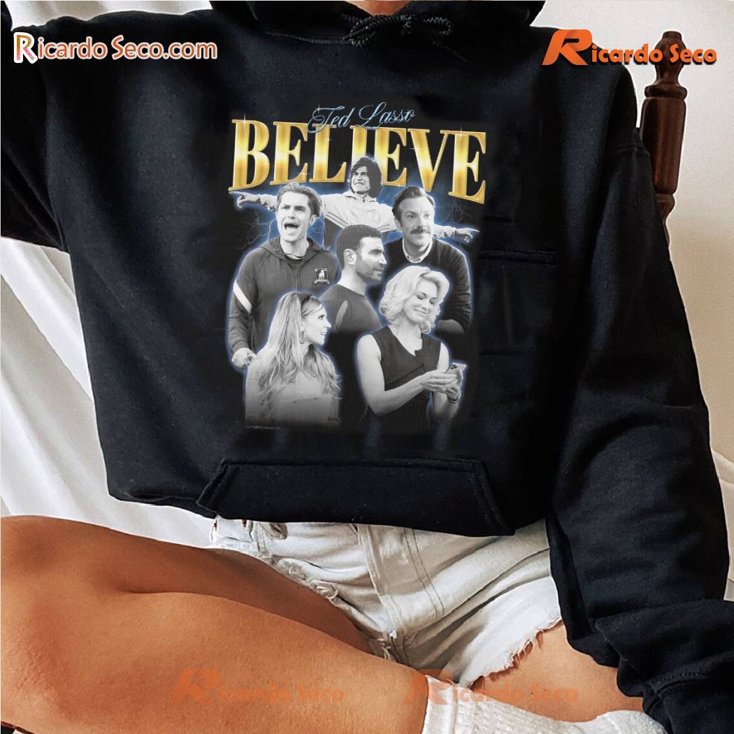 Ted Lasso Believe Cast Heartthrob Graphic Vintage Classic Men Shirt, V-neck Ladies a Ted Lasso Believe Cast Heartthrob Graphic Vintage Classic Men Shirt, V-neck Ladies a