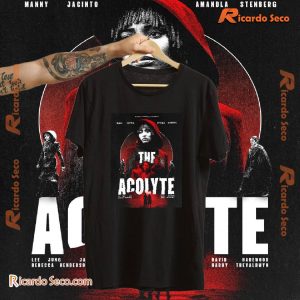 The Acolyte Poster Firm Graphic Unisex Shirt, V-neck Ladies b