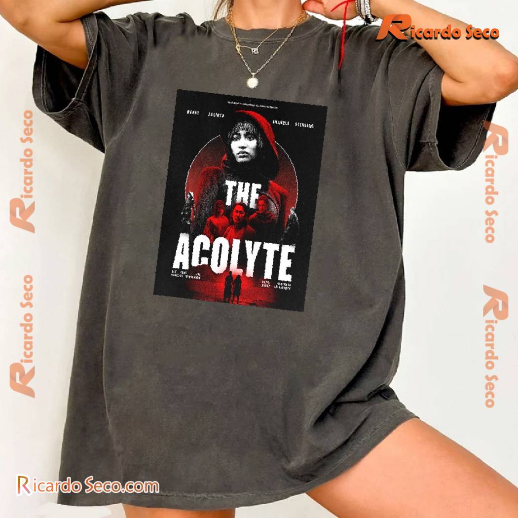 The Acolyte Poster Firm Graphic Unisex Shirt, V-neck Ladies The Acolyte Poster Firm Graphic Unisex Shirt, V-neck Ladies