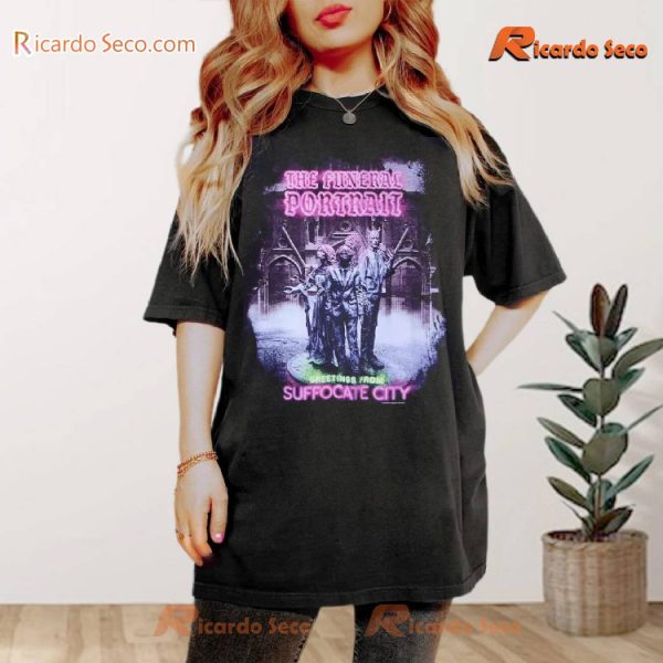 The Funeral Portrait Greetings From Suffocate City Album Cover Graphic T-shirt, Gift For Music Fan, Classic Men Shirt