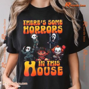 There's Some Horrors In This House Graphic Tee, Gift For Men And Women, Classic Men Shirt b